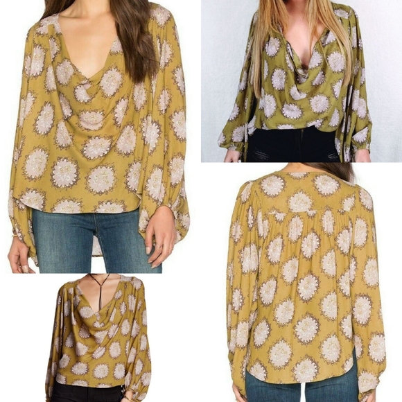 Free People Cowling Around Top small - Picture 11 of 11